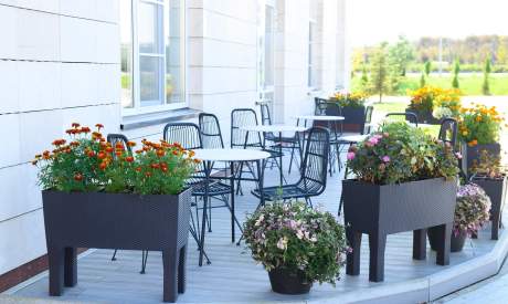 Фото пансионата Цветы. Экстерьер # 33 (мин.)