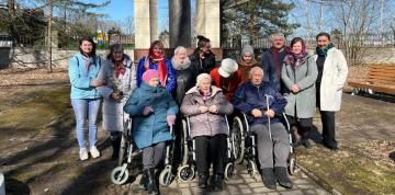 «Свеза» организовала посещение храма для подопечных пансионата «Источник» в Вербное воскресенье